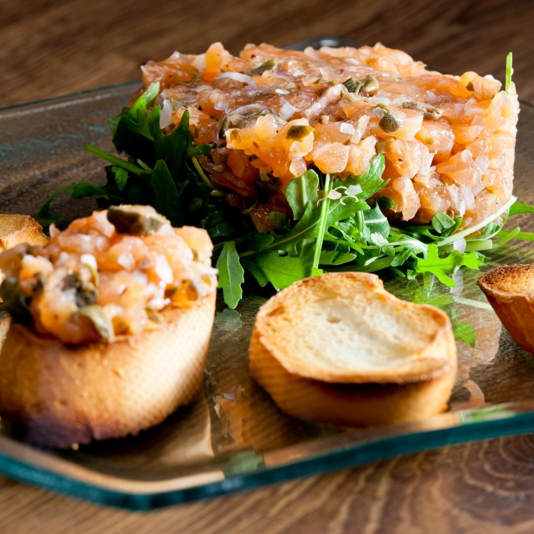 Tartare au saumon