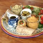 Recette de wrap végétarien et houmous