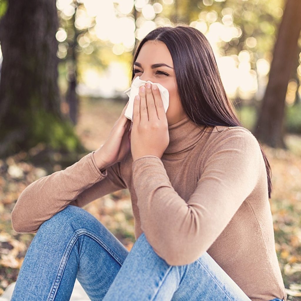 Soulager la sécheresse du nez à l'automne